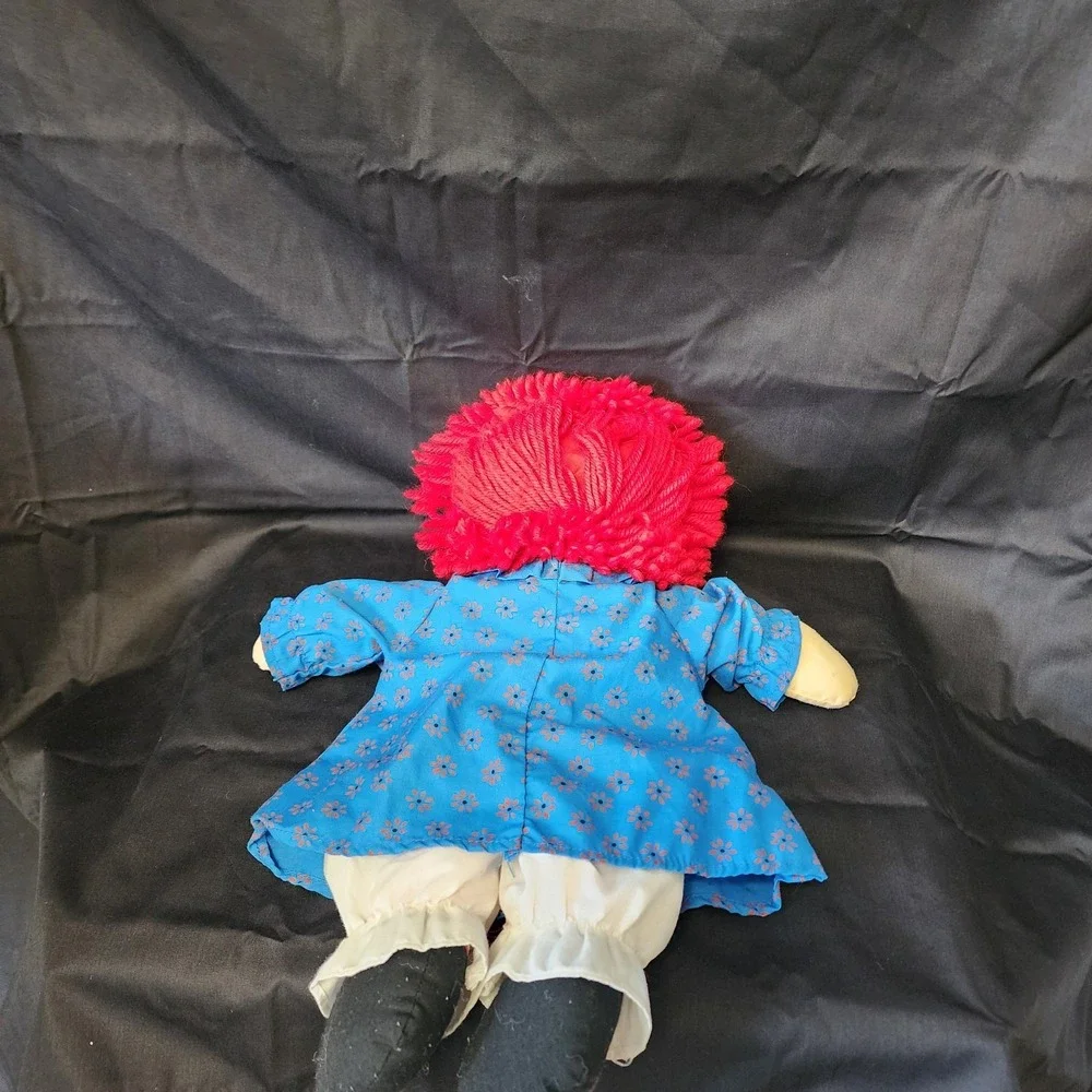 vintage raggedy ann doll‎ with Button Eyes